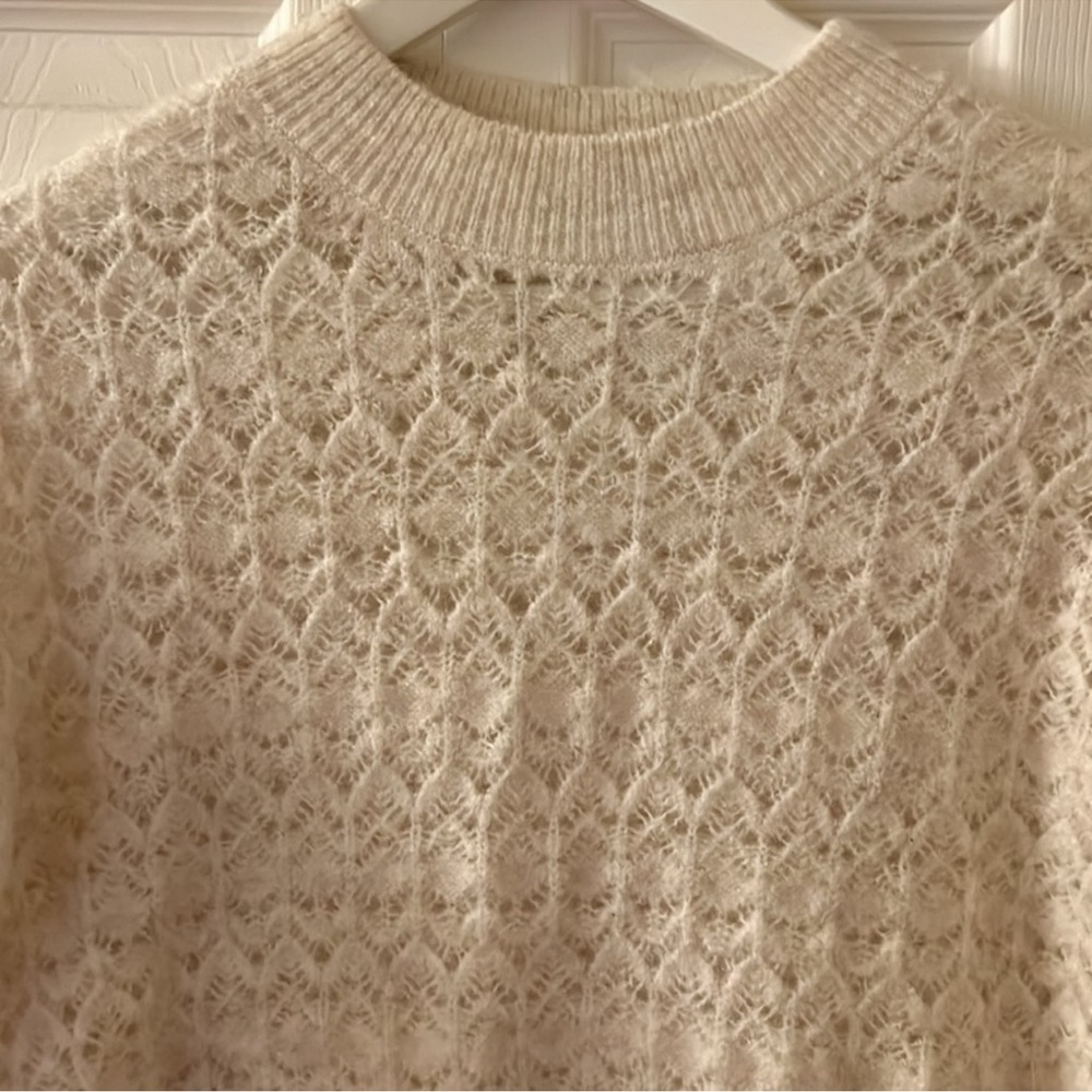 Mango Crochet Sweater View 5
